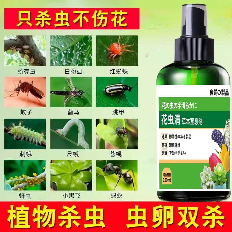 发财树肥料专用肥黄叶枯叶烂根发黄掉叶急救枯萎干枯叶斑病营养液 养花专用杀虫花虫清 三瓶装