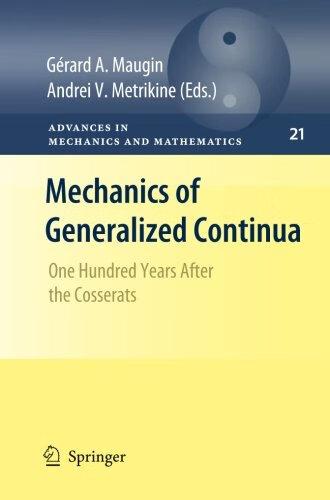 预订 Mechanics of Generalized Continua