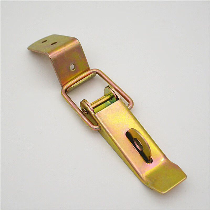 个个熊木工工具箱锁扣 工业木箱搭扣 铁长钩箱扣卡扣包箱搭扣锁五金