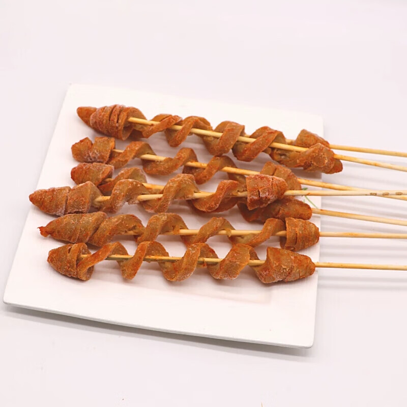 味巴哥(weibage)面筋串烧烤油炸面筋冷冻半成品25串一包调味面筋油炸