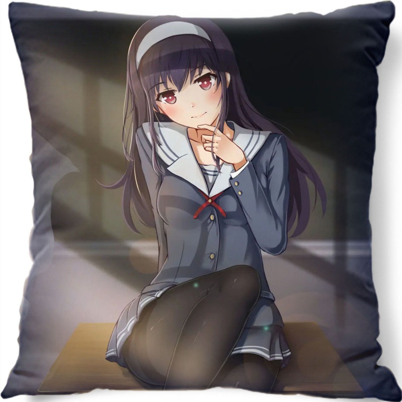 绿野客加藤惠周边抱枕路人女主的养成方法英梨梨二次元动漫靠垫枕