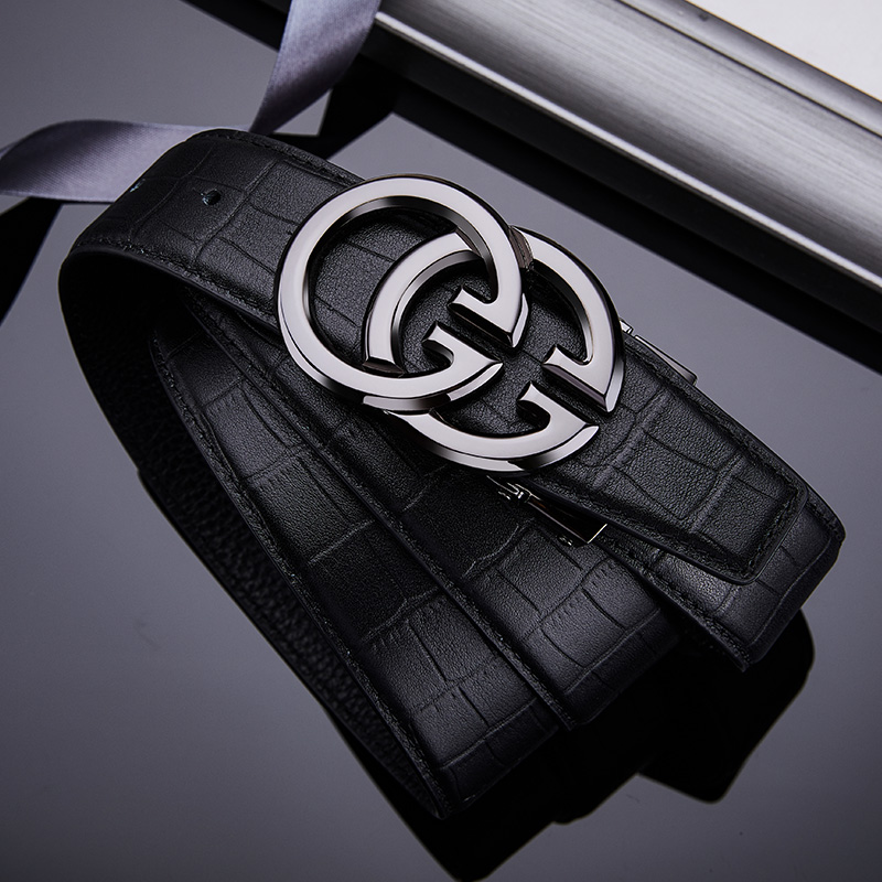 枪色扣头 黑色鳄鱼纹 留言身高体重默认发120cm可修剪