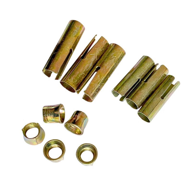 hengda)非标三开口拉爆头顶爆头膨胀套组合彩拉爆连体拉爆吊杆三件套