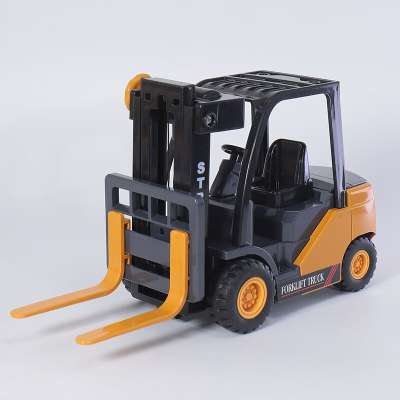 jsgd惯性叉车  惯性大号出租叉车儿童玩具工程车仿真可手动升降吊拖叉