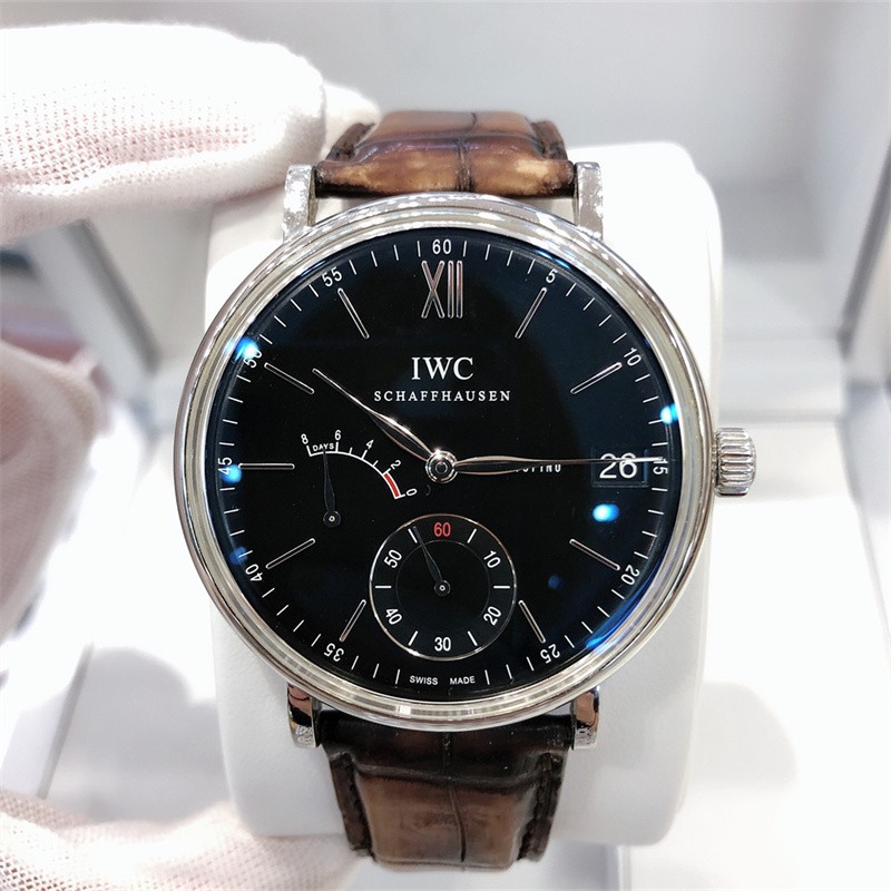 【二手95新】万国男iwc表柏涛菲诺系列iw510102手动机械奢侈品45mm