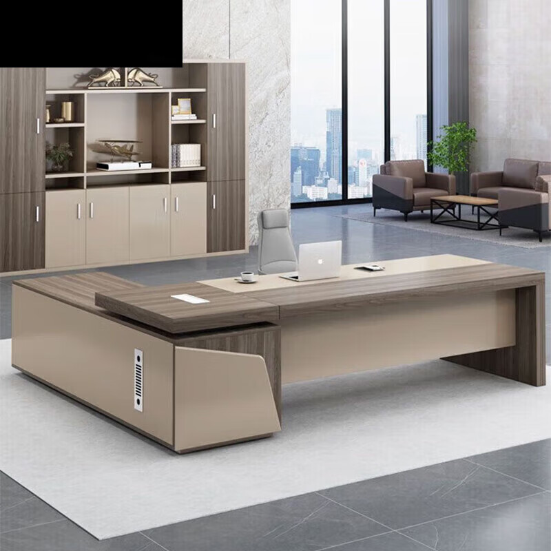 杜乐斯办公桌简约现代老板办公桌椅组合总裁大班台经理办公室家具老板