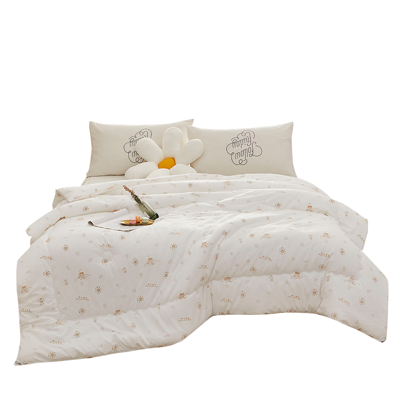 ��Դ��ҷ��ƶ䱻��ά��о�ﶬ��˿�ޱ���5��200*230cm �װ�ɫ