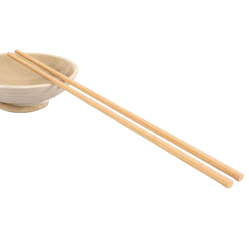 星坊天然竹筷子不易发霉无漆无蜡原竹耐高温家用竹筷餐具套装火锅筷 32cm2双