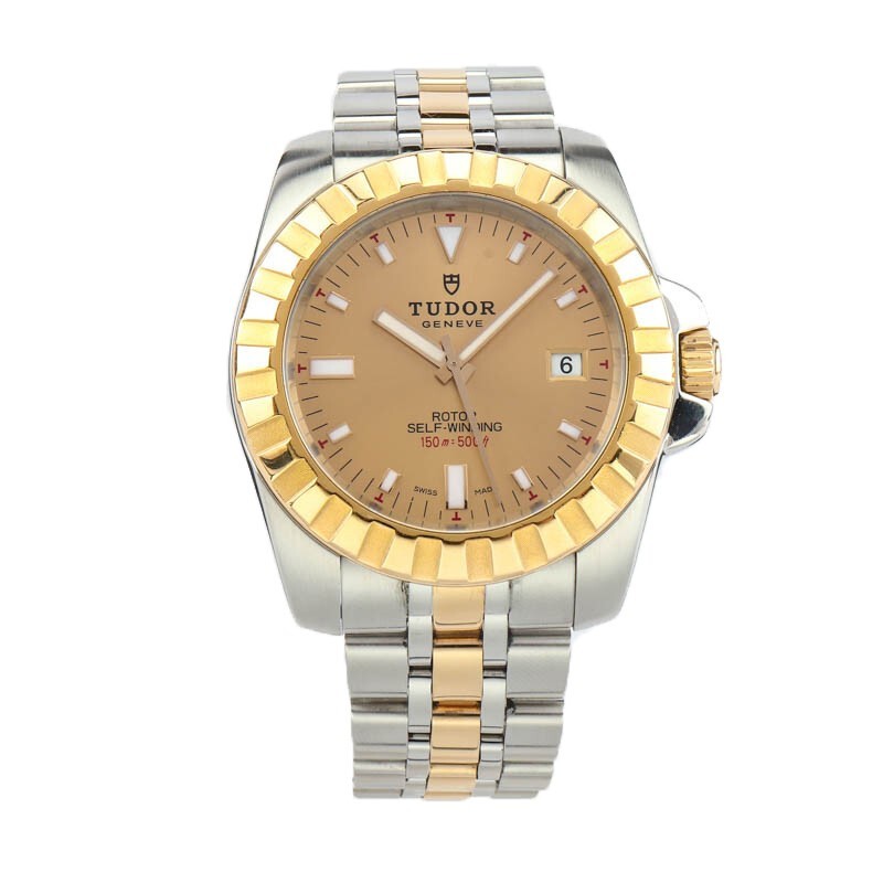 【二手95新】帝舵/tudor王子运动系列20013-62103 男士机械日历腕表