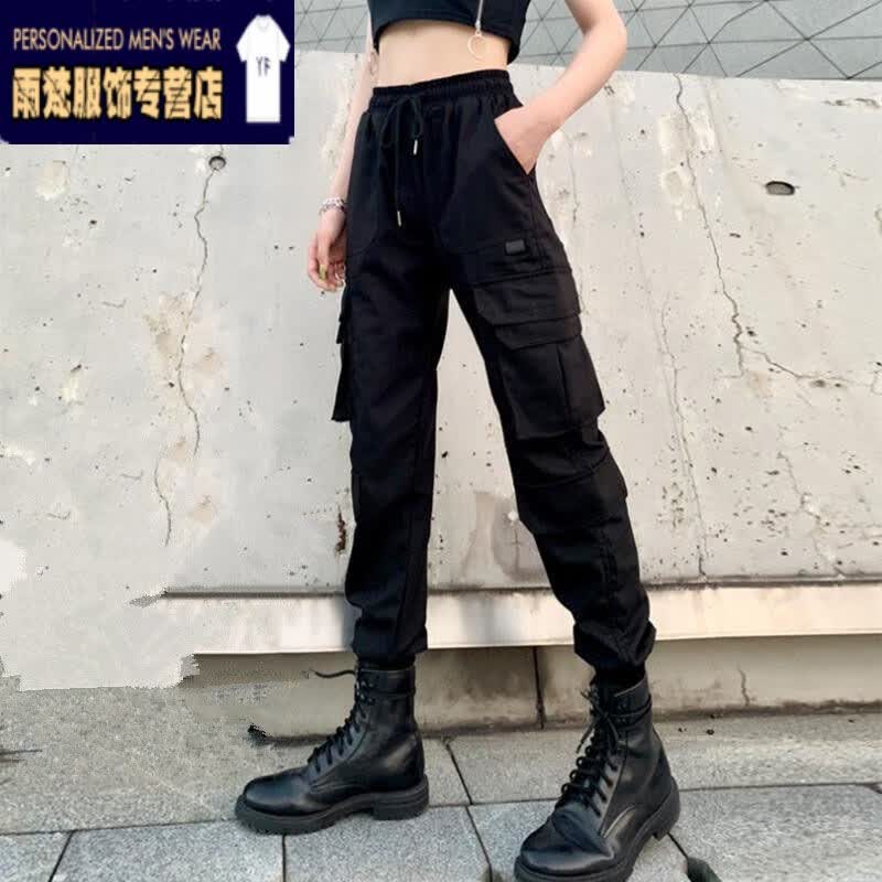 法式工装马丁裤适合搭配马丁靴的裤子加绒加厚工装裤男女2022秋冬新款