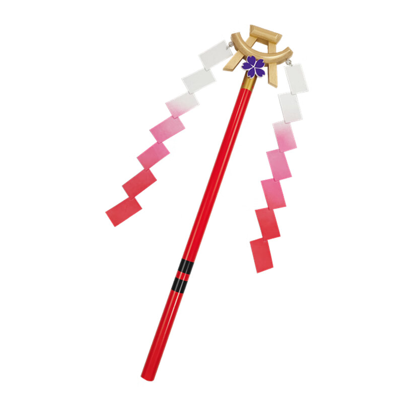 羽凡鸟八重神子cos道具服 神乐之真意御币神乐铃手杖配饰装备 御币 55