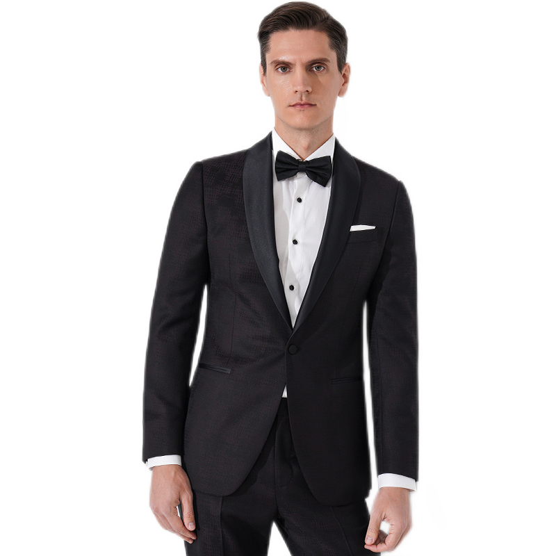 報(bào)喜鳥西服定制西裝男套裝結(jié)婚西裝婚禮伴郎訂婚正裝新郎西服套裝 款式僅供參考 面料量體挑選 S 上門/到店量身定制