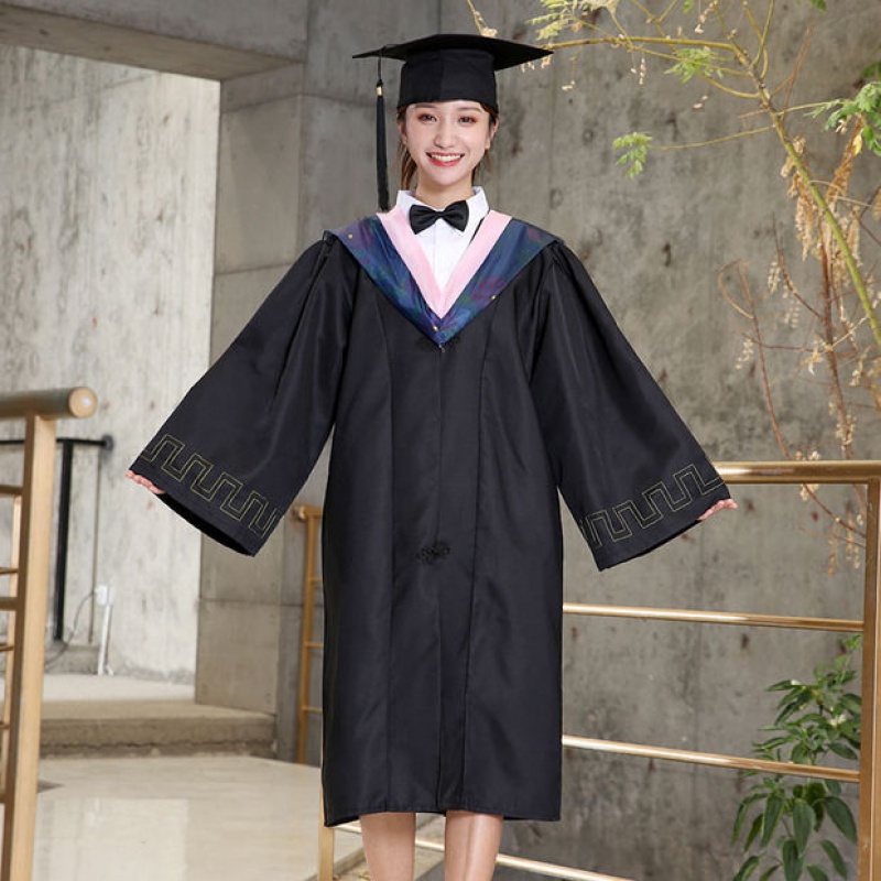 dicify新品学士服学位服定制文理工医军科硕士博士服大学生毕业礼服