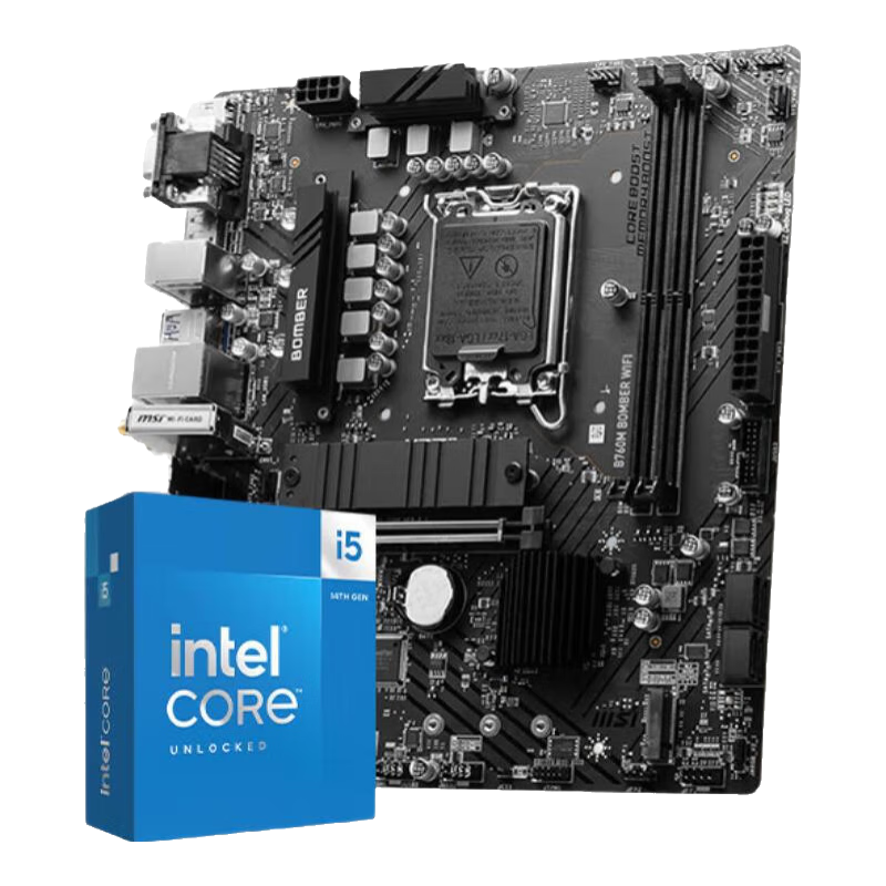 ΢ǣMSIB760 Z790  Ӣض 14I5 CPUװ Uװ B760M BOMBER WIFI DDR5 14600KFװ ʵ1899Ԫ