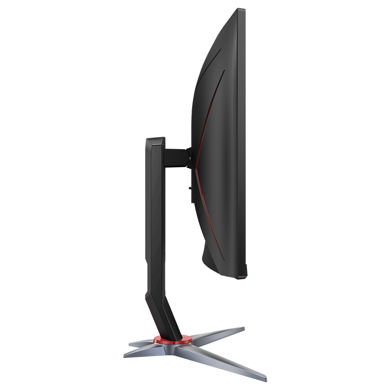 AOC  27英寸 创新曲率1500R 广色域 240Hz HDR Mode技术 人体工学支架 游戏电竞曲面显示器 C27G2Z