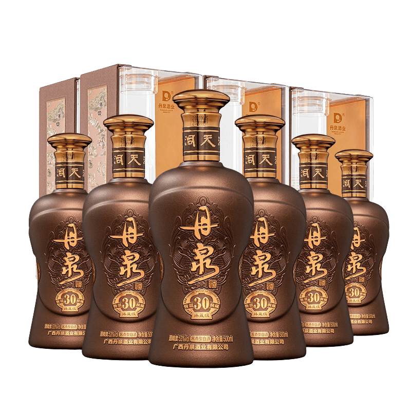 ��Ȫ30 ������ؼ����������Ͱ׾���������ղ����� 53�� 500mL 6ƿ ���� 4240Ԫ