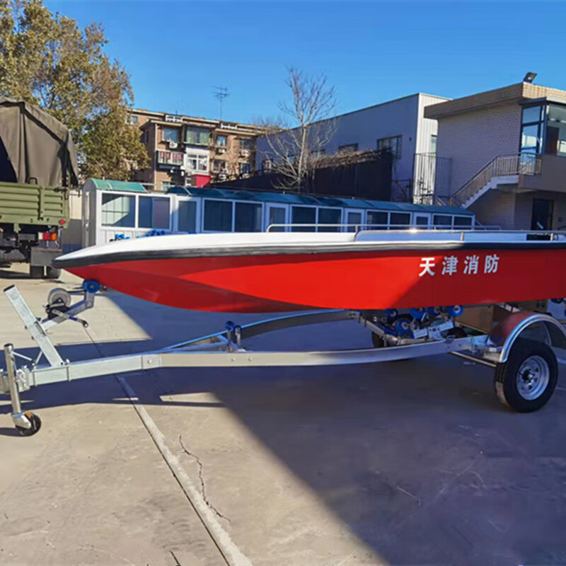 卓迈科思冲锋舟橡皮艇拖车船用拖车路亚艇摩托艇拖车游艇快艇拖车支持