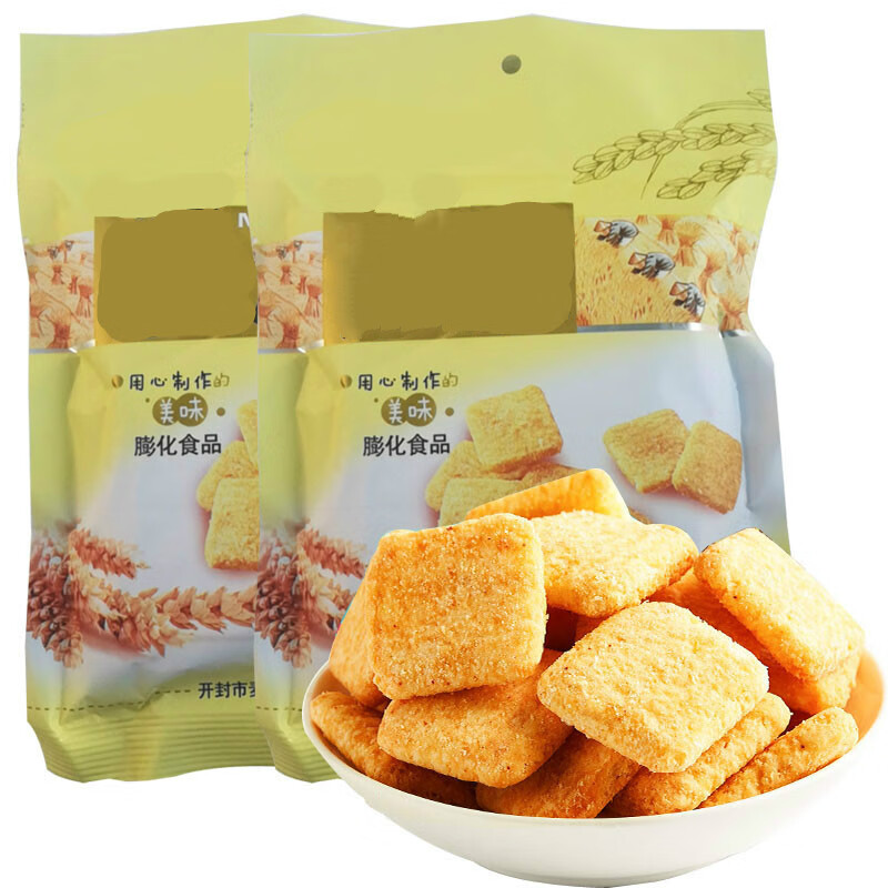 西瓜味的童话零食香味香酥膨化饼干麦乐鸡块休闲零食小吃 10袋