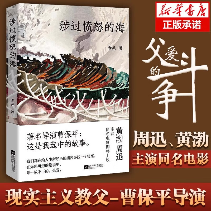 【新华书店 正版图书】涉过愤怒的海 老晃著 周迅黄渤主演 曹保平执导
