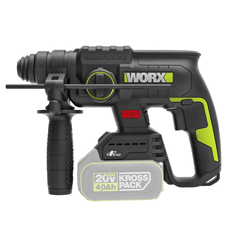 ����ʿ20V��ˢ���紸WU387���õ��﮵�ػ����������綯���� WU387��5.0Ah˫��紸�� 809Ԫ