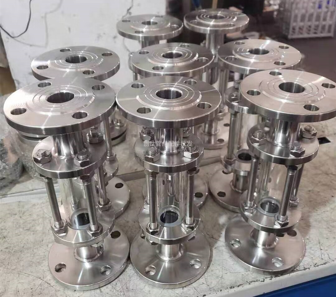 山头林村 不锈钢法兰视镜 温州市厂家直销hg化工不锈钢市场法兰视盅