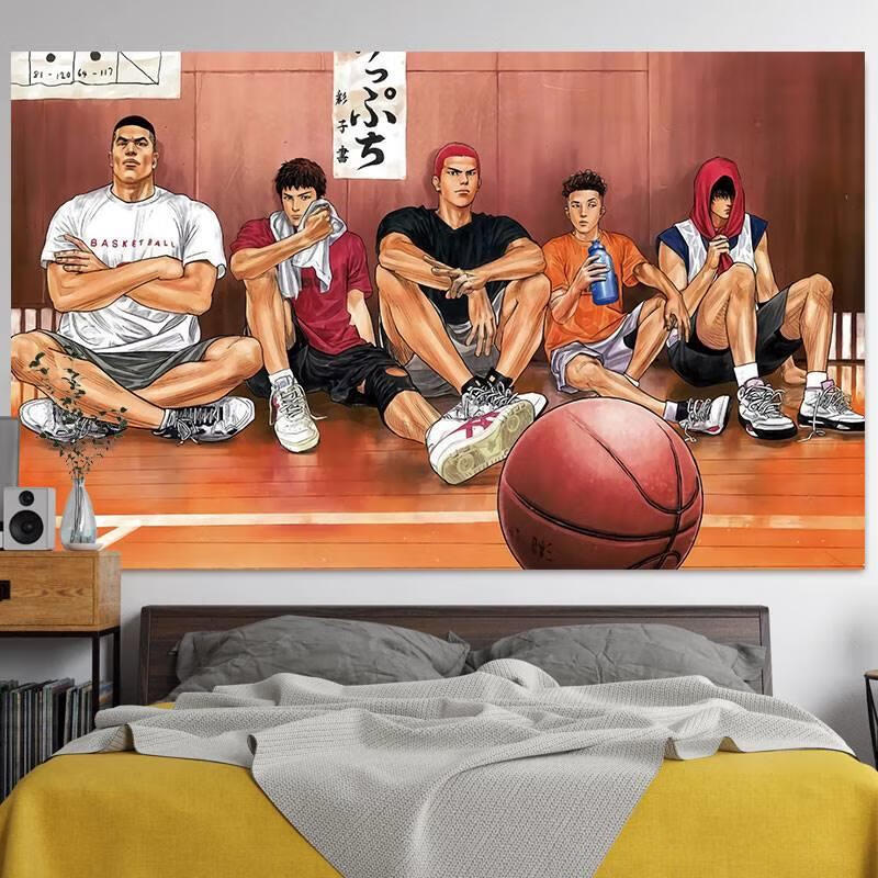 二手书(second-hand books)9成 灌篮高手海报墙贴挂画漫画樱木花道