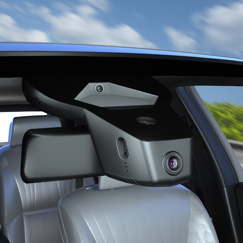 智看（FiTCAM）适用雪铁龙凡尔赛c5x天逸c5标致408X 4008 508L行车记录仪免走线 黑色 天逸C5/4008/5008原车带雨感+64G