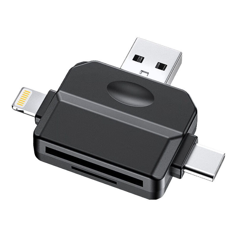 UNNLINK ����������һSD��/TF�� ����ƻ���ֻ�������֧���ֻ�/ƽ��iPad�����������/CCD����������ļ��� ����һ�����SD/TF�� ˫������ 21.89Ԫ