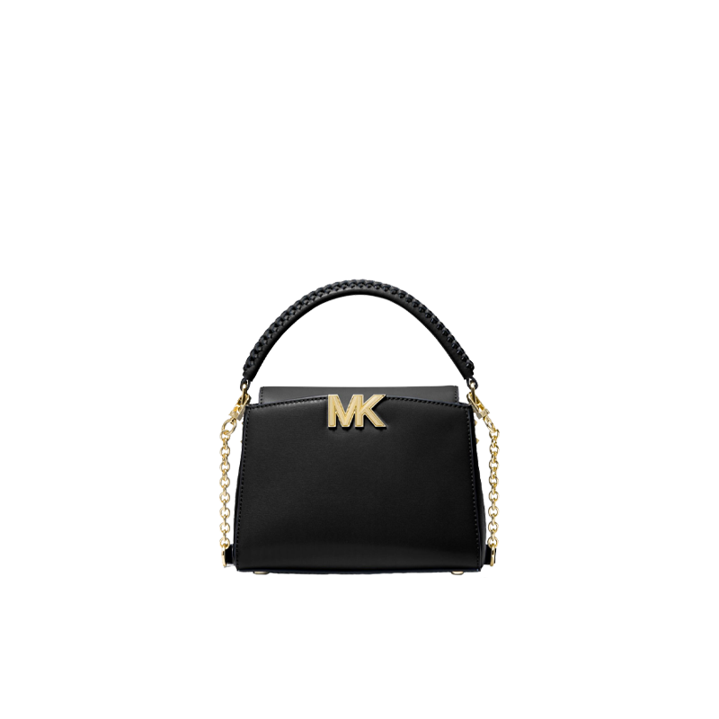MK女包 MICHAEL KORS 迈克・科尔斯 专柜款奢侈品Karlie链条手提包单肩斜挎包黑色32F1GCDC5L BLACK 979元