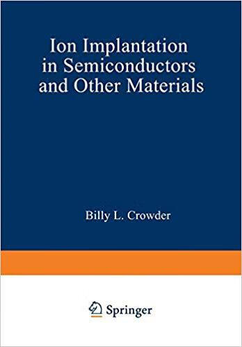 预订 ion implantation in semiconductors and other materials