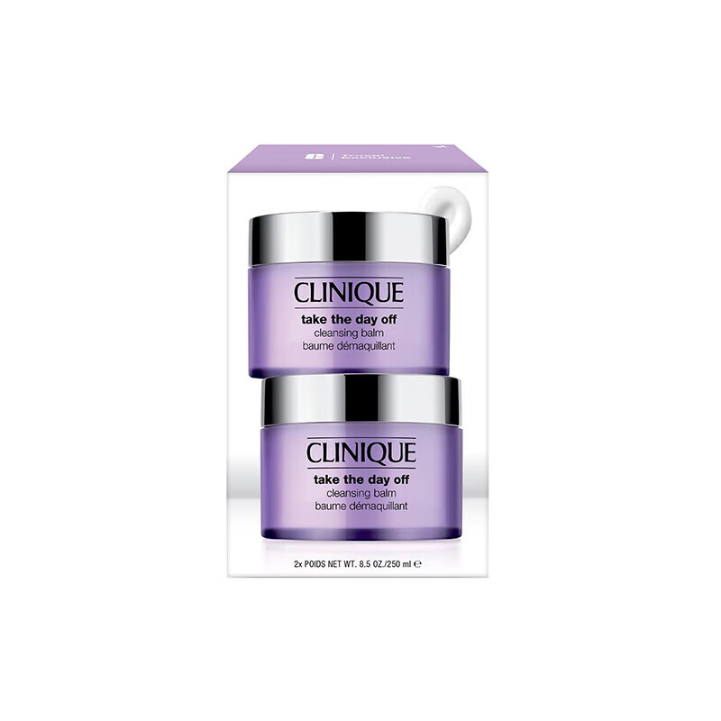 倩碧(clinique)紫胖子卸妆膏2件套 250ml x2