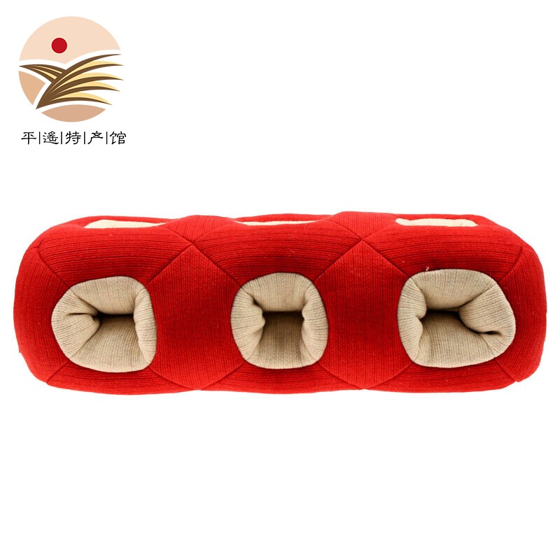 健康枕头药枕 平遥古城特产 中草药呵护枕 父母亲节礼物 红色彩棉十四