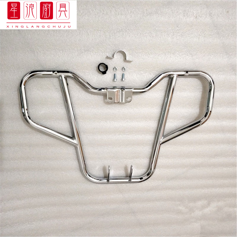 兰佰晨适用于dk125摩托车保险杠豪爵150护杠e/hj150-30a-30f-30e/150r