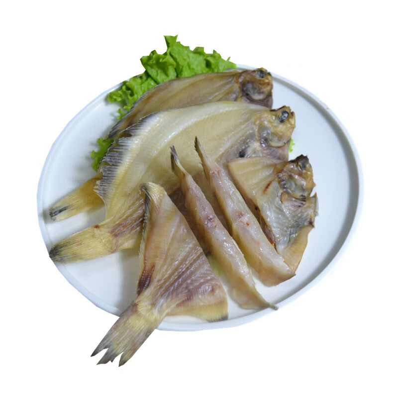 鲜有志深海古力鱼干货农家自制淡晒风干青岛特产威海鼓眼鱼烧烤 甜晒