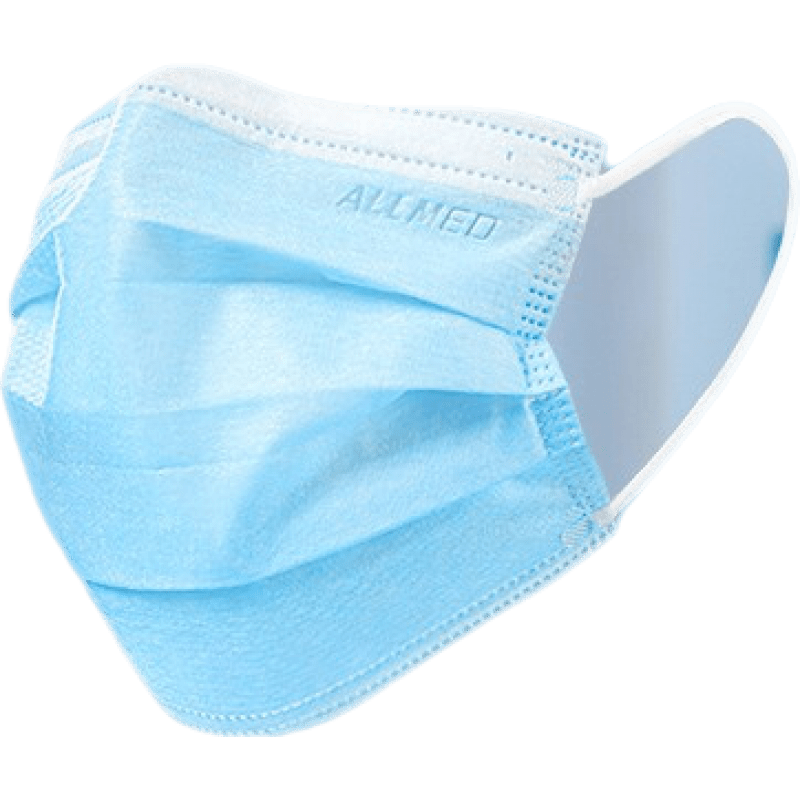 拍3件 奥美医疗 医用外科口罩 耳挂型经环氧乙烷灭菌级 三层防护95%