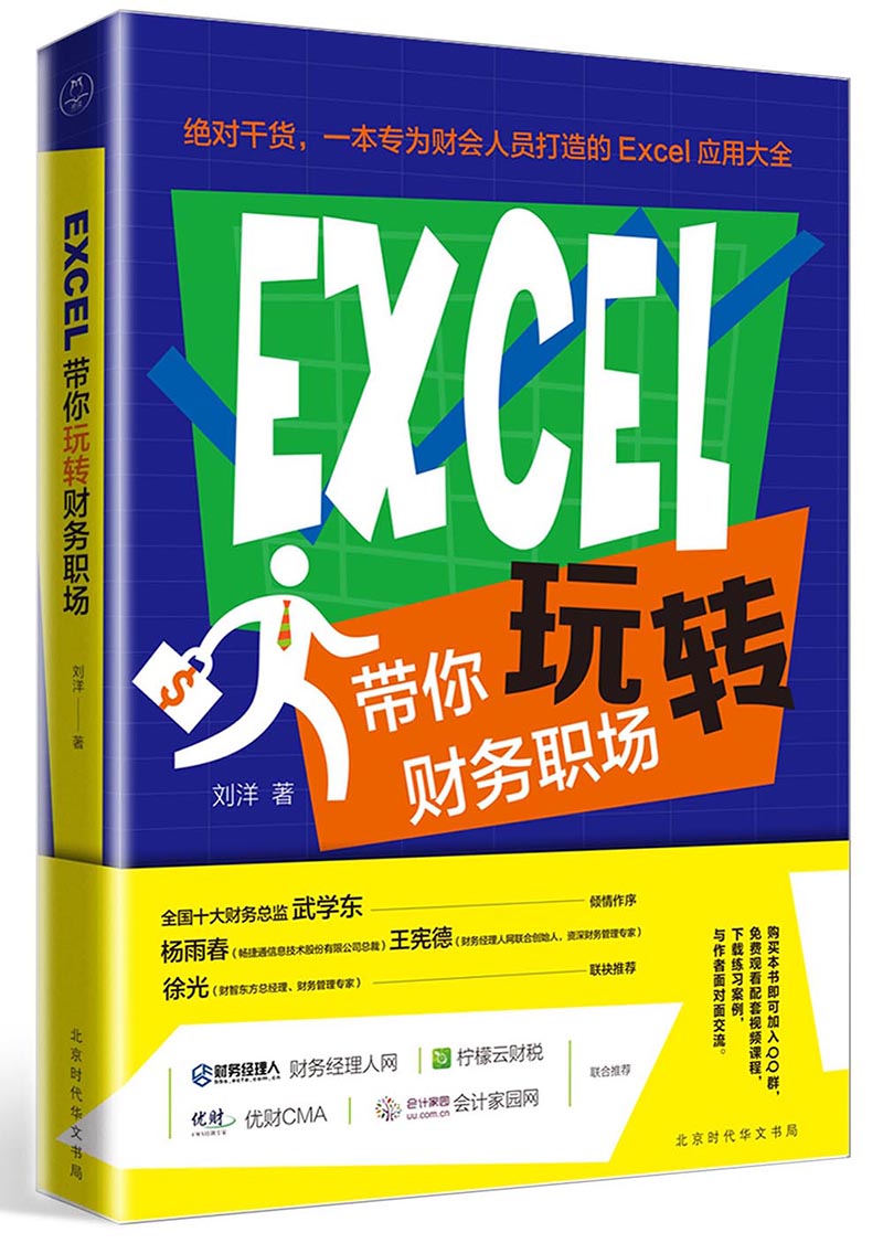 EXCEL带你玩转财务职场: 经济 刘洋著 北京时代华文书局 9787569917031