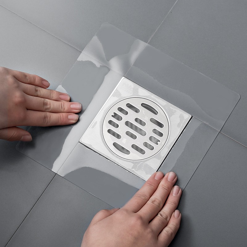 双庆卫生间地漏贴 下水道硅胶地漏贴纸 地漏宝 防臭芯厕所地漏盖 防臭
