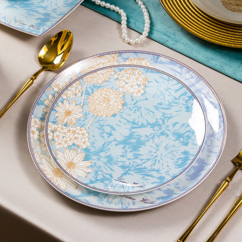 梵创正宗景德镇餐具陶瓷汤碗大号带盖富贵煲大容量装汤创意家用送大勺 时光漫步富贵堡送大汤勺不可明火