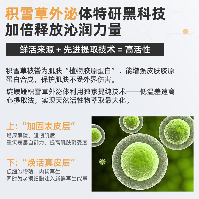 绽媄娅舒缓保湿沁润积雪草面膜补水缓解干燥起皮绿膜5片装 舒缓保湿沁润面膜5片装