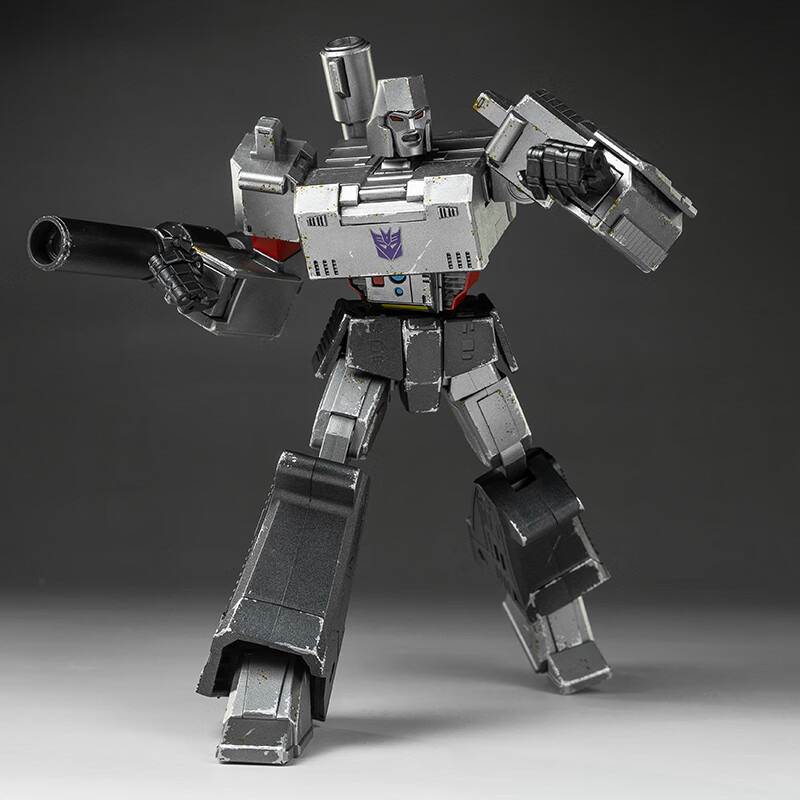 博桐梦合金外甲g1威震天拼装可动模型预组装带支架 组装带支架