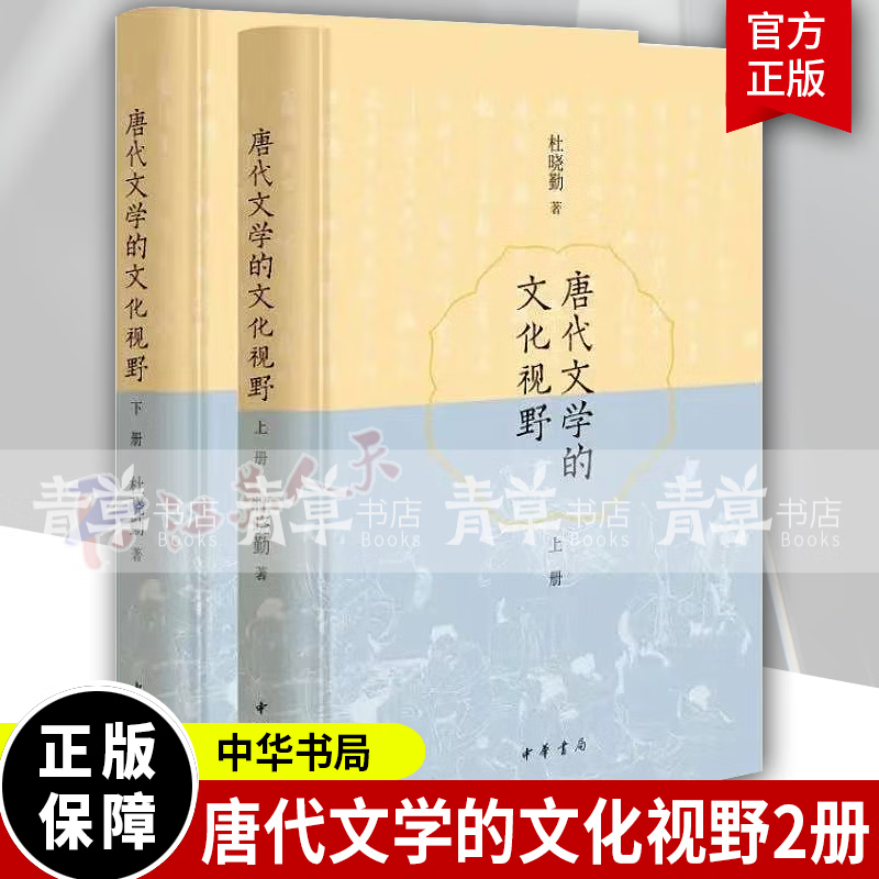 唐代文学的文化视野 上下全2册 杜晓勤著