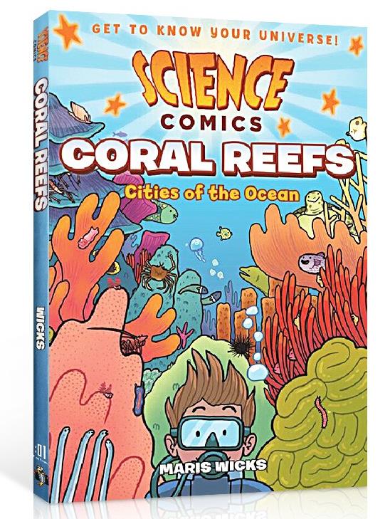 STEM科学漫画：珊瑚礁 Science Comics 平装 英文进口原版 青少年文学（12+）