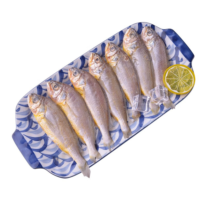 三都港 宁德海捕小黄鱼350g/包【约8-11只】新鲜冷冻海鲜生鲜烧烤食材鱼 海捕小黄鱼350g*3袋