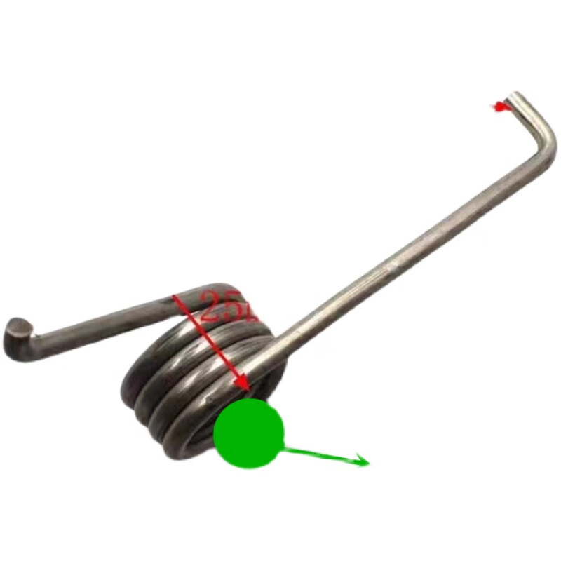 半电动堆高车配件堆垛液压电瓶叉车转向大手柄复位弹簧回位扭簧