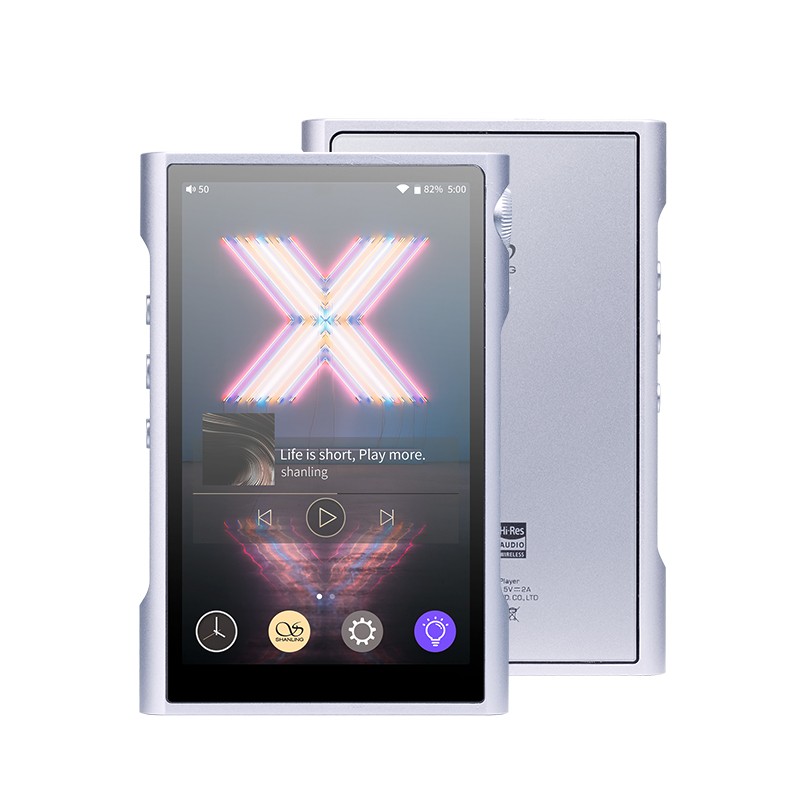 山灵(SHANLING) M3x HiFi播放器mp3无损音乐随身听安卓便携蓝牙WiFi平衡触屏极光紫主图4