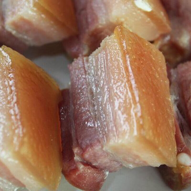 虎钢馋咸肉农家腊肉咸猪肉咸肉土猪腌腿肉五花肉瘦肉