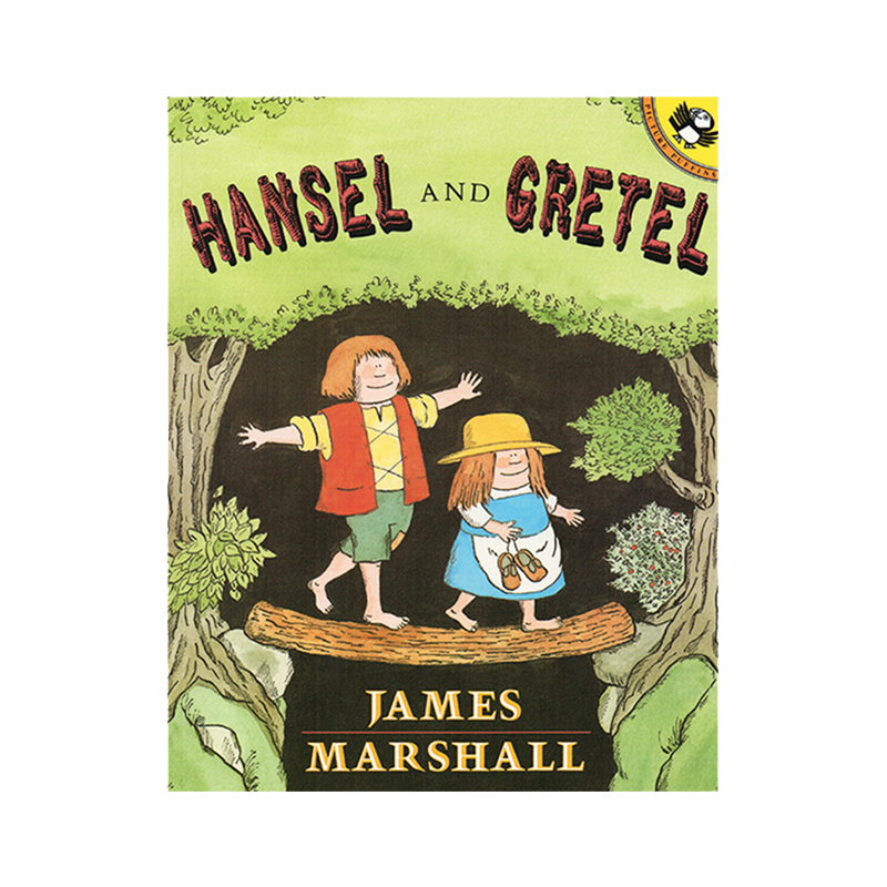 英文原版 Hansel and Gretel 经典爆笑幽默图画书 吴敏兰书单 儿童童话故事绘本 James Marshall