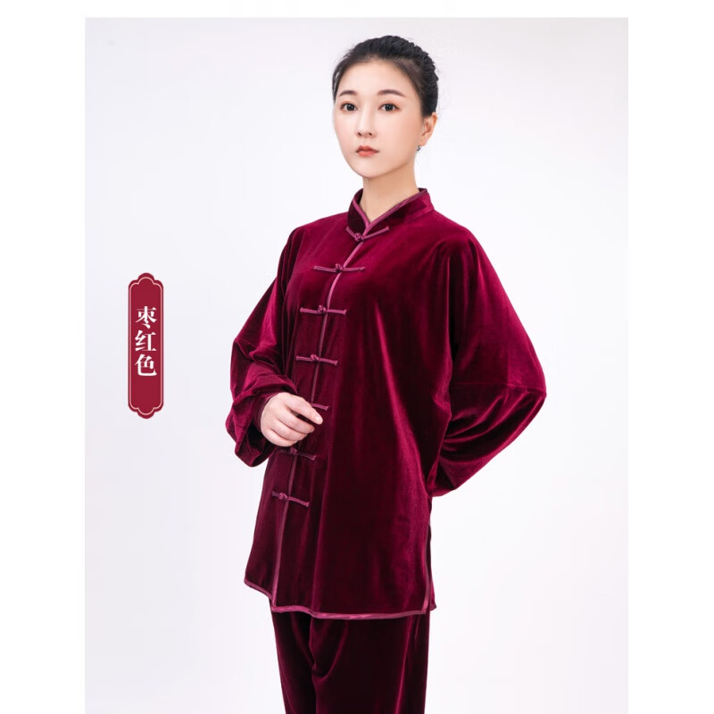 秋冬季太极服装女款(秋冬季太极服装女款选什么材质)