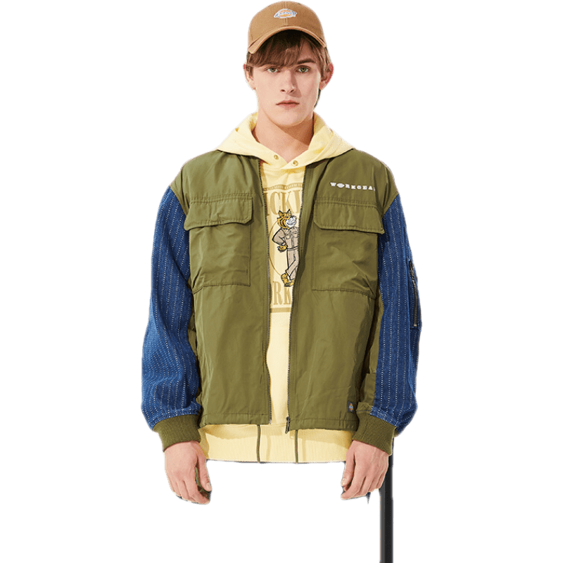 Dickies ��ڴ�ƴ��ײɫ���� ��ʿ���г��䱡���� 10103 ��ɫ S 93Ԫ����Ҫ��᡿��ֻ��s�롿