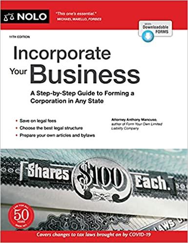 预订incorporate your business: a step-by-step guide